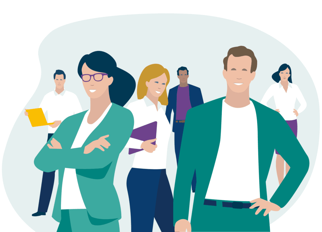 Illustration Mitarbeiter der ALS Seminare GmbH