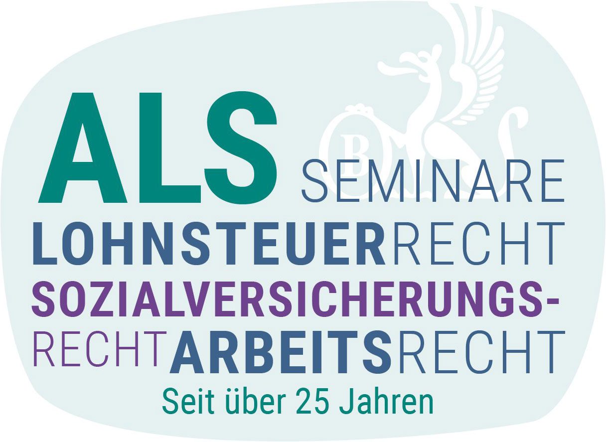 Grafik BECKAKADEMIE ALS Seminare für Lohnsteuerrecht, Sozialversicherungsrecht und Arbeitsrecht